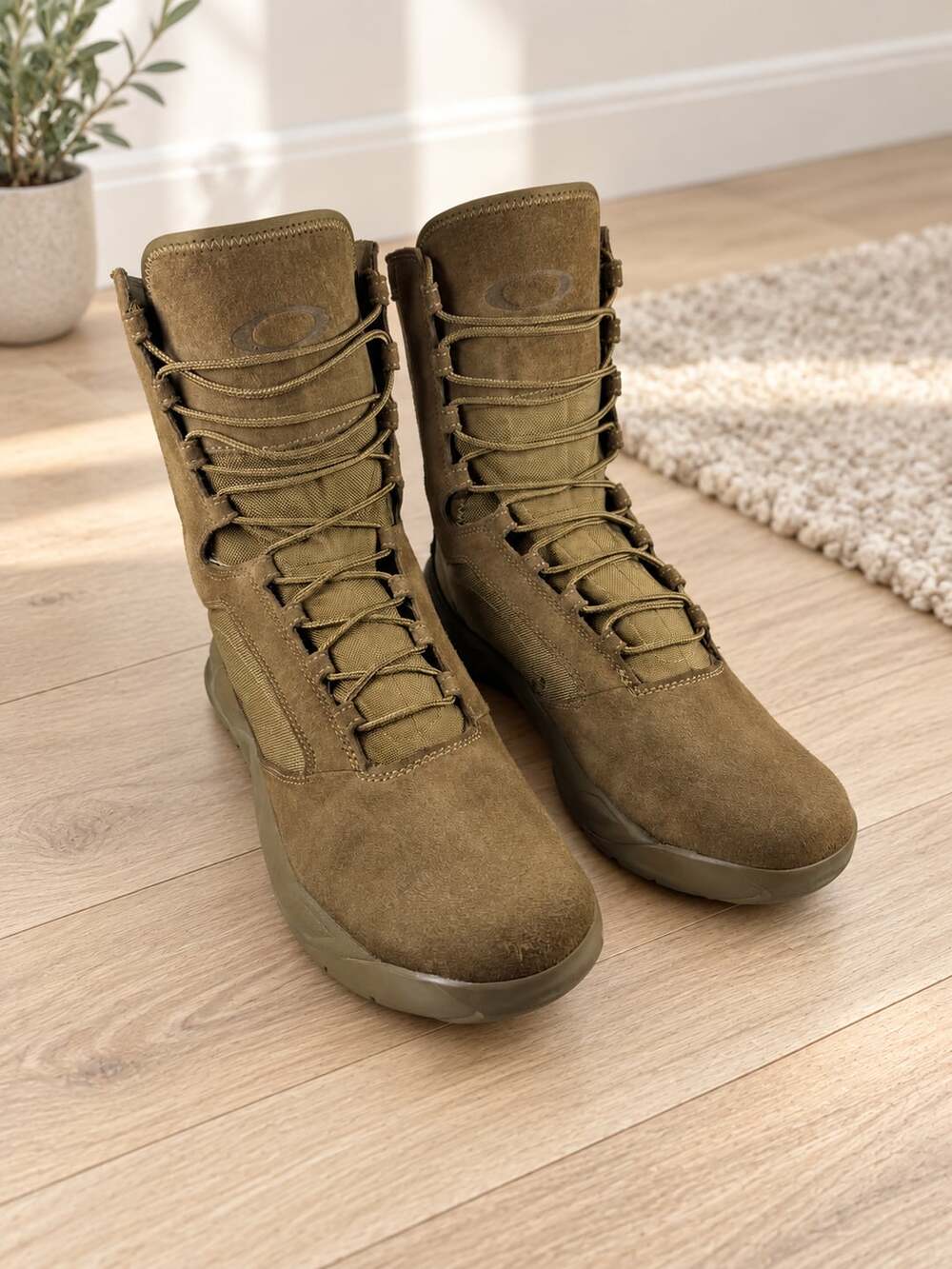 Oakley Light Assault 3 Tactical Boots Coyote Brown Suede Cordura Men’s 11
